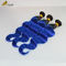 1B Blue Ombre Human Hair Extensions Body Wave Virgin Wavy