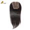Straight Hair Swiss Lace Frontal Closure 4x4 Natural Color Middle Part