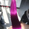 613 Colored Ombre Human Hair Extensions Bundles Weft 1B Purple