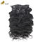 Colored Seamless Clip In Hair Extensions Body Wave 18 Inch