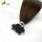 0.5g Pre Bonded Keratin Hair Extensions Natural Black Silky Straight