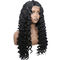 Glueless Customized Human Hair Wigs Kinky Curl Texture Pre plucked