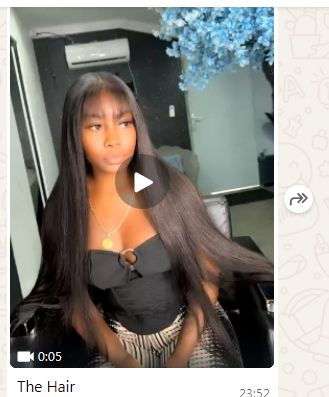 Latest company case about The effect of our hair bundles after wearing