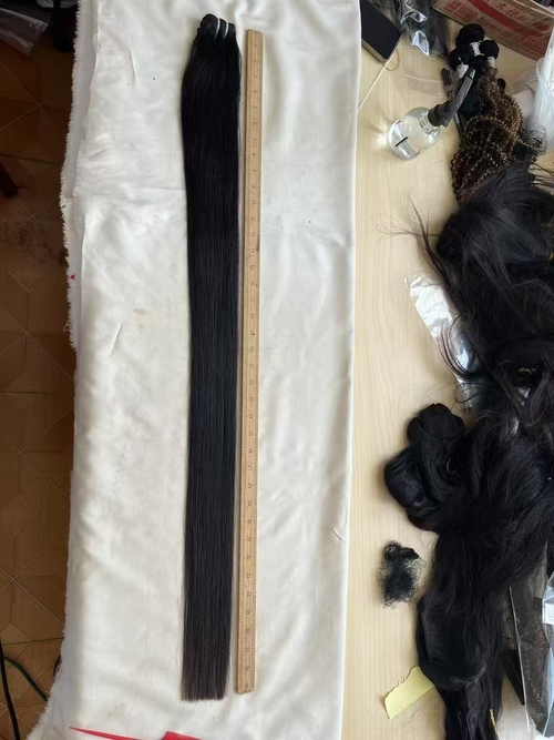 Latest company case about 38inch 40inch Natural Black Straight Virgin Human Hair Bundles