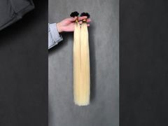 Factory Supply Virgin Human Hair Extensions Pre-Bonded Flat Tip Extensions