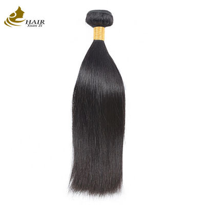 Unprocessed Straight Raw Human Hair Bundles Weft Peruvian