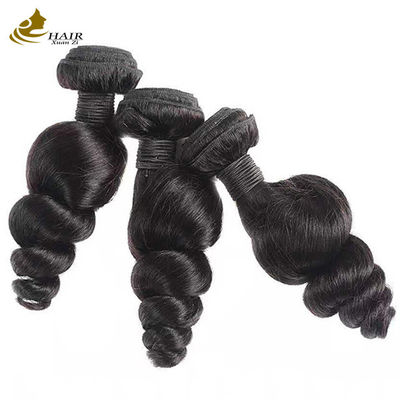 Loose Wave Brazilian Human Hair Bundle Natural Black Hair Extensions