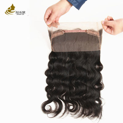 Straight Cuticle Aligned Virgin Human Hair 360 Full Lace Closure