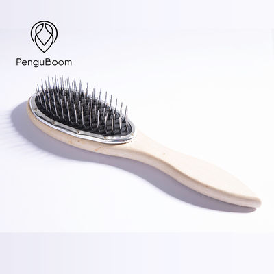 Wood Handle Detangle Hair Brush Human Hair Wig Brush  Anti Static