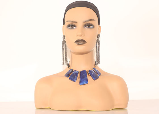 Sunglasses Display Pretty Mannequin Head With Shoulders 42cm height