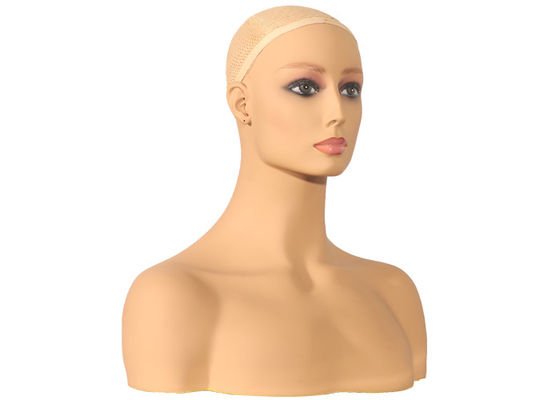 1.66kg Life Size Mannequin Head With Shoulders