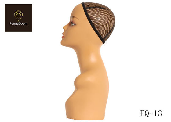 Pq-13 Female Standing Wig Training Mannequin Contemporary Makeup For Hat Display
