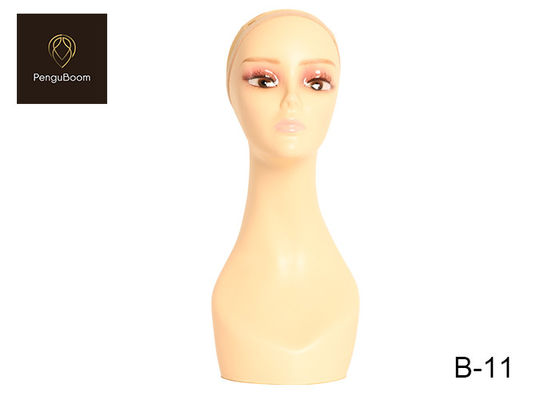 B-11 Mannequin Head Without Hair Rigorous In Quality Control For Scarf Display