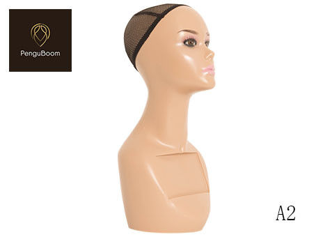 A2 Female Mannequin Head Without Shoulders Rigorous Workmanship For Hat Display