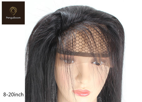Seamless Undetectable 360 Lace Frontal Human Hair Closure 4 By 4