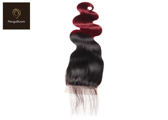 1b99j Bw Fk Body Wave Colored Human Hair Bundles And Closure No Pungent Odor