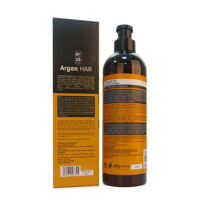 Long Lasting 8.9cm Height Argan Oil Shampoo No Residue
