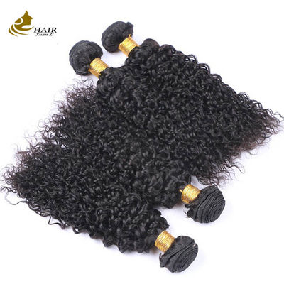 Curly Remy Brazilian Human Hair Bundle Afro Kinky Weave