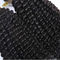 Curly Remy Brazilian Human Hair Bundle Afro Kinky Weave