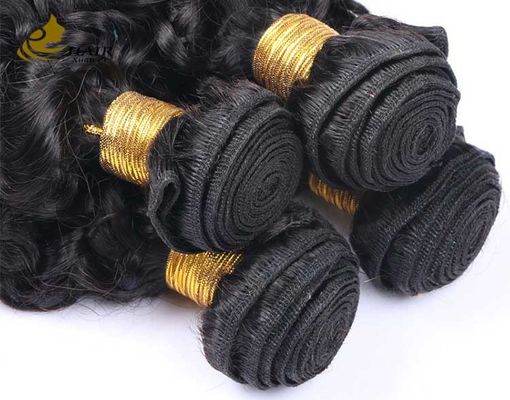 Curly Remy Brazilian Human Hair Bundle Afro Kinky Weave