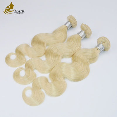 100% Human Cuticle Aligned 613 Virgin Ombre Human Hair Extensions Seamless ODM