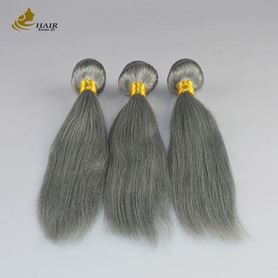 100% Virgin Ombre Human Hair Extensions Invisi Tape gray