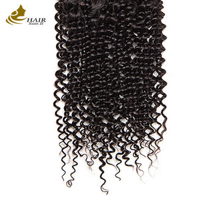 Brazilian 4x4 Human Hair Lace Closure Swiss Kinky Curly Closure