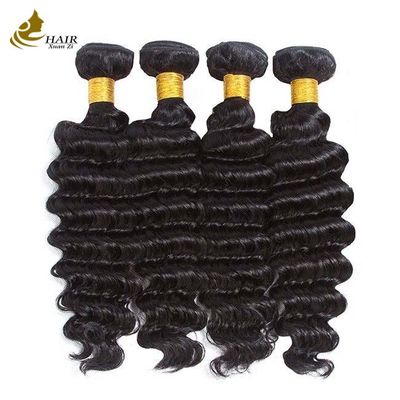 Unprocessed Peruvian Loose Wave Bundles Human Hair 30 Inch