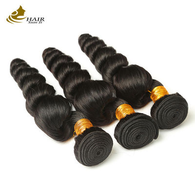 Brazilian Virgin Human Hair Weft Weave Bundles Loose Wave