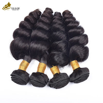 Brazilian Virgin Human Hair Weft Weave Bundles Loose Wave