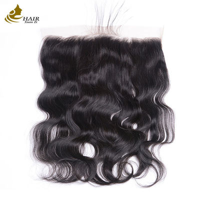 13x4 Frontal Human Hair Lace Closure Body Wave 1B