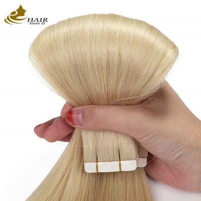 Double Sided Adhesive Tape In Hair Extensions Hybrid Weft Extensions