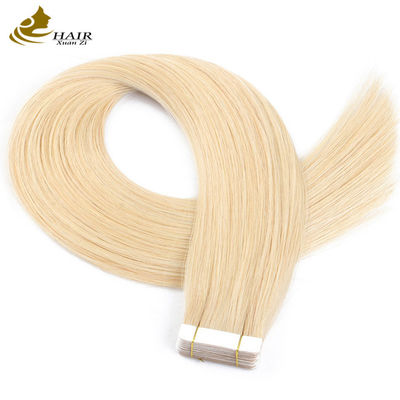 Blonde Mini Tape In Hair Extensions For Raw Indian Hair Odm