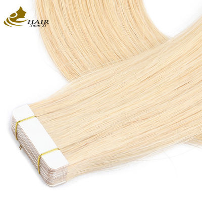 Blonde Mini Tape In Hair Extensions For Raw Indian Hair Odm