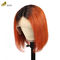 Full Lace Front 613 Wig Human Hair Short Bob Wigs 130% Density