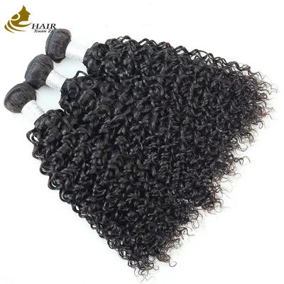Bohemian Virgin Brazilian Remy Human Hair Bundles With Double Weft