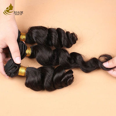 Full Cuticle Virgin Human Hair Weft Deep Loose Wave Bundles