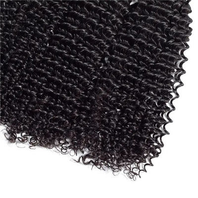 Curly Texture Afro Kinky Bundles Virgin Wavy Human Hair Bundles Weft