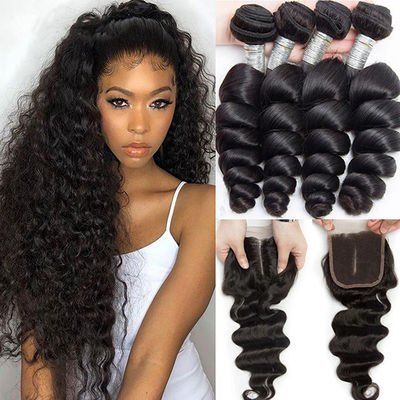 Remy Brazilian Human Hair Bundle Pack 10A 95g-100g Customized