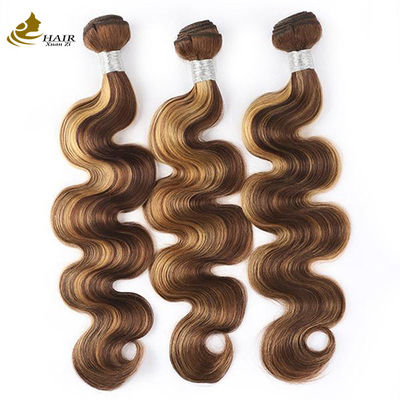 Piano 4/27 Hair Extensions Colored Ombre Human Hair Body Wave