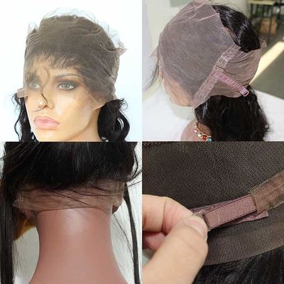 Straight Cuticle Aligned Virgin Human Hair 360 Full Lace Closure