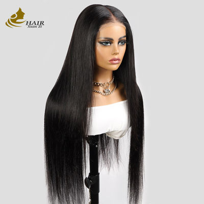 Bone Straight Glueless Transparent 13X4 HD Lace Front Natural Colors 100% Human Hair Wigs