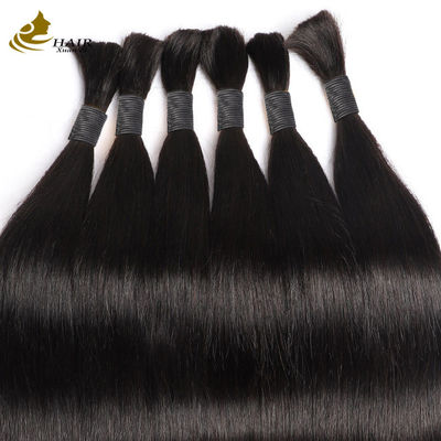 Wholesale Raw 100% Virgin Brazilian/Malaysian/Indian /Peruvian Human Braiding Hair Bulk