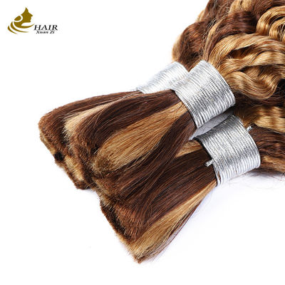 Brazilian Human Braiding Hair Bulk Human Hair For Braiding