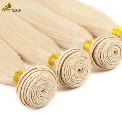 High Quality Virgin Cuticle Aligned 613# Blonde Remy Human Hair Bundles