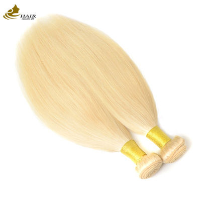 Factory Direct Sale Brazilian Virgin Human Hair 613# Blonde Straight Hair Bundle