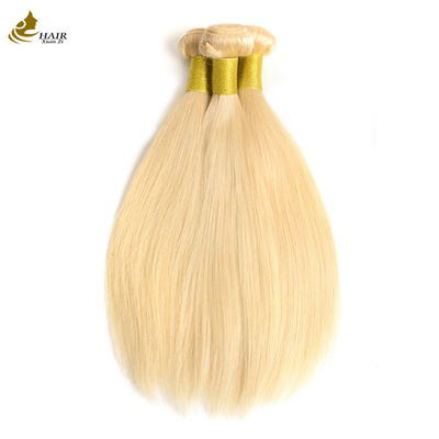 Factory Direct Sale Brazilian Virgin Human Hair 613# Blonde Straight Hair Bundle