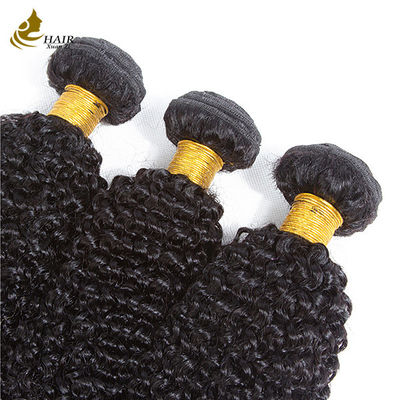 Raw Virgin Human Hair Bundle Unprocessed No Tangle No Shedding Double Drawn Hair Bundle