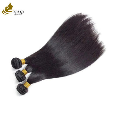 Grade 12A Brazilian Indian 100% Raw Remy Virgin Human Hair Extension Natural Black