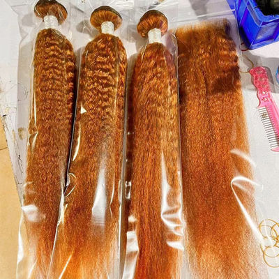 Wholesale Ombre Human Hair Extensions Brazilian Kinky Straight Yaki Hair Weave Bundles